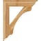 Ekena Millwork Legacy Traditional Rough Sawn Bracket, Western Red Cedar, 6"W x 34"D x 40"H BKT06X34X40LEC01RWR - alternate 4